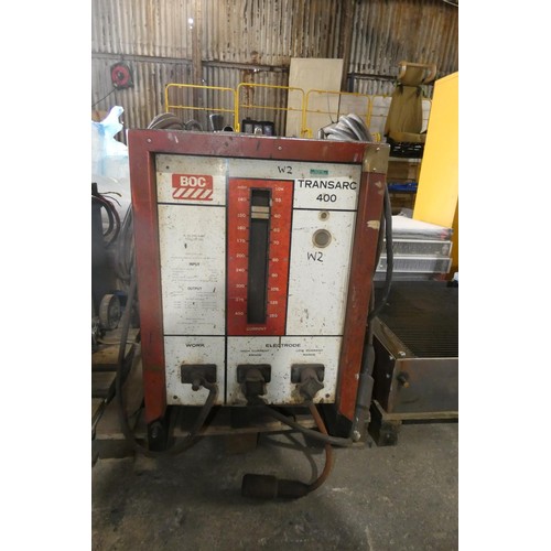 5065 - 1 x BOC Transarc welder with 20m leads