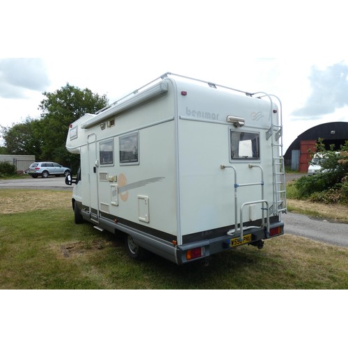 10 - White Fiat Ducato 2.8 Td Europe 5000 SL 6 berth Motor Caravan,  Reg W556 PNU, 1st reg 30/03/2000, Ma... 