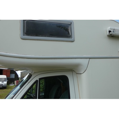 10 - White Fiat Ducato 2.8 Td Europe 5000 SL 6 berth Motor Caravan,  Reg W556 PNU, 1st reg 30/03/2000, Ma... 