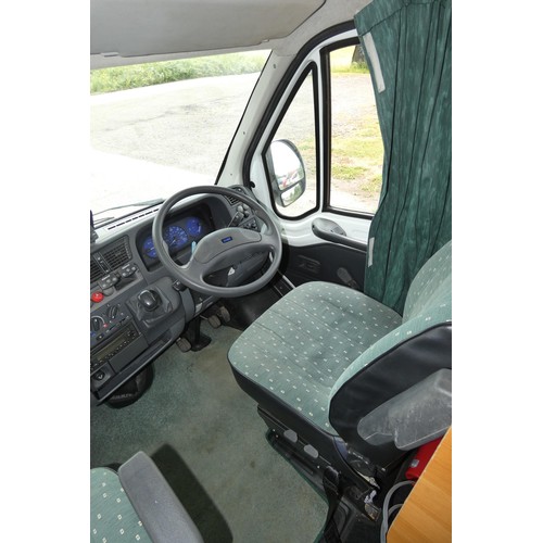 10 - White Fiat Ducato 2.8 Td Europe 5000 SL 6 berth Motor Caravan,  Reg W556 PNU, 1st reg 30/03/2000, Ma... 