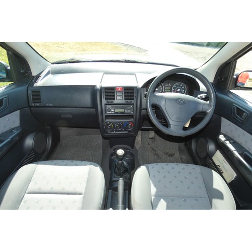 11 - Blue Hyundai Getz GSi 5 dr Hatchback, Reg EN54 BAU, 1st reg 11/12/2004, 5 speed manual petrol 1341cc... 