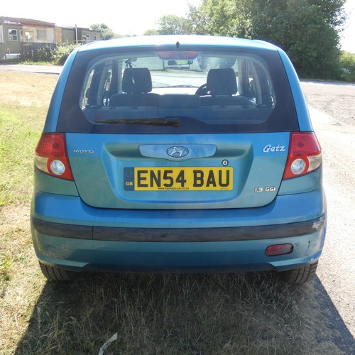 11 - Blue Hyundai Getz GSi 5 dr Hatchback, Reg EN54 BAU, 1st reg 11/12/2004, 5 speed manual petrol 1341cc... 