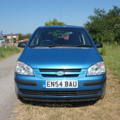 11 - Blue Hyundai Getz GSi 5 dr Hatchback, Reg EN54 BAU, 1st reg 11/12/2004, 5 speed manual petrol 1341cc... 