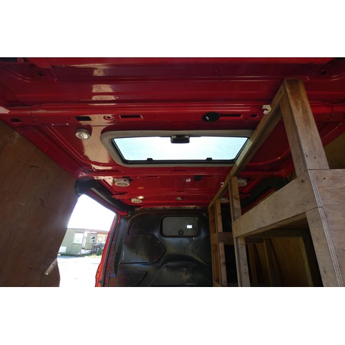 1 - Red Ford Transit Custom 330 ECO-TE  L1 DIES 2.2  TDCI 125PS low roof Van, Reg MM64 DYH, 1st Reg 19/1... 