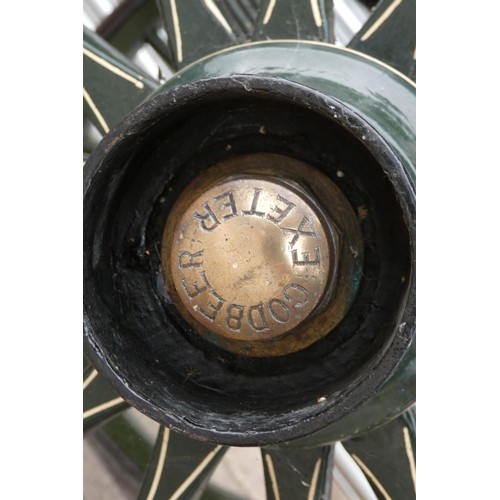 38 - Horse drawn 4 wheeled carriage / wagonette, early 1900s, French, restored for a wedding 10 years ago... 