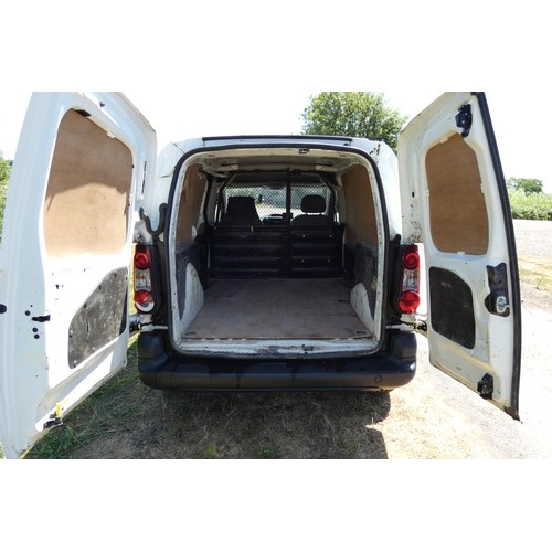 3 - White Peugeot Partner 850 S L1 HDI panel van, reg NU65 CPE, 1st Reg. 21/09/2015, 5 spd manual diesel... 