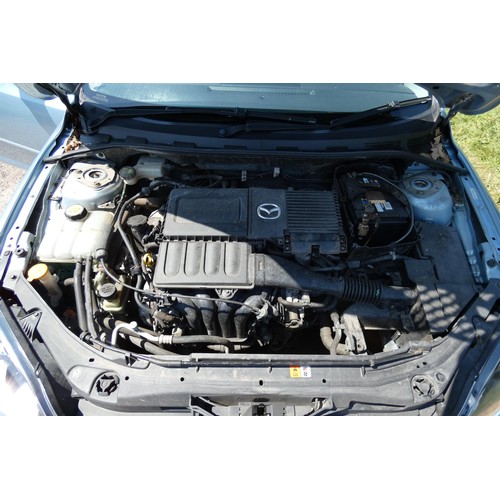 14 - Silver Mazda 3 TS 1.6 hatchback 5dr. reg WJ07 ULU, 1st reg. 27/03/2007, 5 speed manual Petrol 1598cc... 