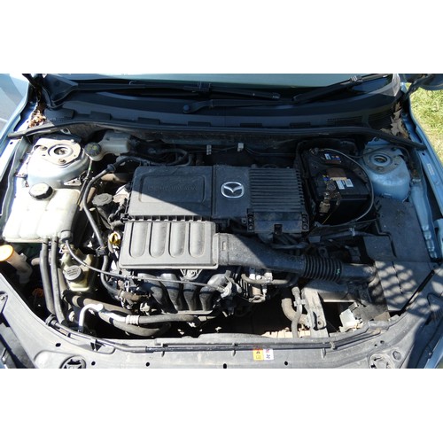 14 - Silver Mazda 3 TS 1.6 hatchback 5dr. reg WJ07 ULU, 1st reg. 27/03/2007, 5 speed manual Petrol 1598cc... 