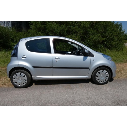 15 - Grey Citroen C1 VTR hatch back 1.0i 5dr, Reg E009 OTP, 1st reg 31/03/2009, 5 sp manual petrol, 998cc... 