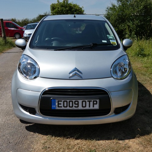 15 - Grey Citroen C1 VTR hatch back 1.0i 5dr, Reg E009 OTP, 1st reg 31/03/2009, 5 sp manual petrol, 998cc... 