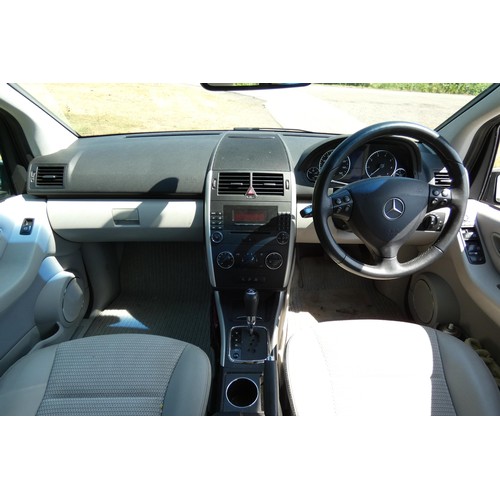 17 - Blue Mercedes  A170 Avantgarde SE CVT 5 dr hatchback, Reg: WF08 HFL, 1st reg 26/03/2008, variable sp... 