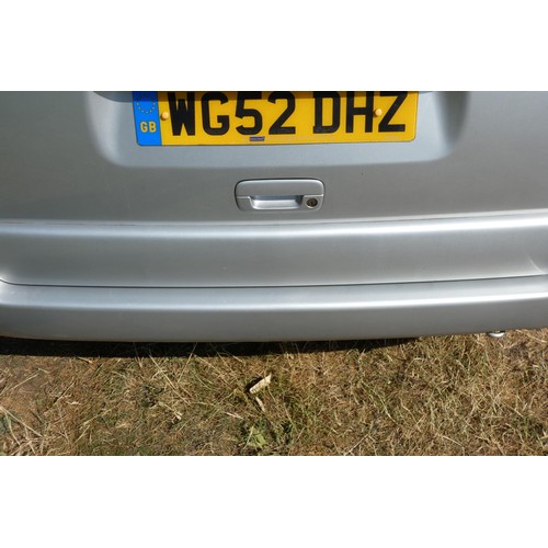 13 - Silver Citroen Berlingo Multispace DSL ES 1.9D Forte 5dr. Estate. Reg WG52 DHZ, 1st reg. 18/12/2002,... 