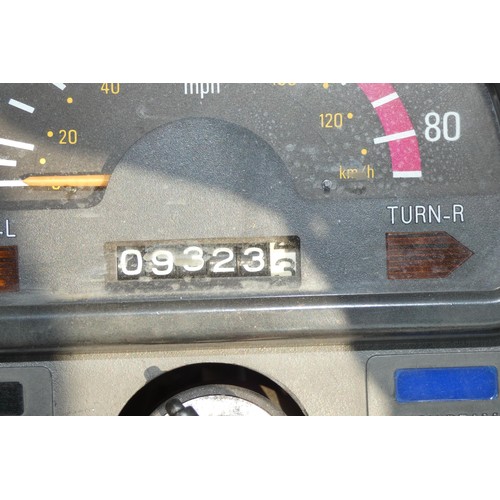 27 - Yamaha SR250 1980 Speedo reads 09,323’ comes with Title Docs & Nova Cert 23E158842  Runs, Insolvency... 