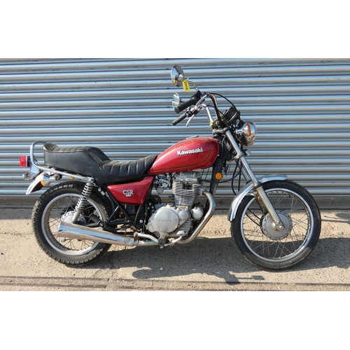 25 - Kawasaki KZ250CSR 1981 speedo reads 10,048’ Comes with Title Docs & Import Cert NOVA 23E159076.... I... 