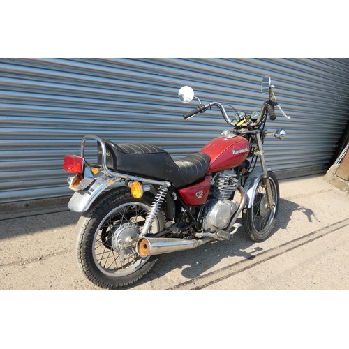 25 - Kawasaki KZ250CSR 1981 speedo reads 10,048’ Comes with Title Docs & Import Cert NOVA 23E159076.... I... 