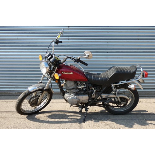 25 - Kawasaki KZ250CSR 1981 speedo reads 10,048’ Comes with Title Docs & Import Cert NOVA 23E159076.... I... 