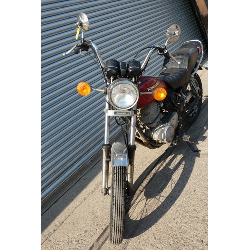 25 - Kawasaki KZ250CSR 1981 speedo reads 10,048’ Comes with Title Docs & Import Cert NOVA 23E159076.... I... 