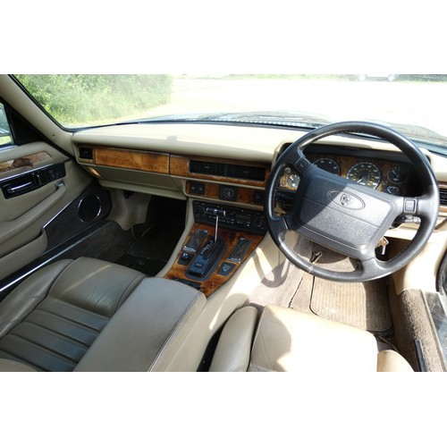 21 - Blue Jaguar XJ-S Convertible Auto, Reg L483 YKV, 1st Reg 16/05/1994, 4 speed Auto Petrol Sports 3980... 