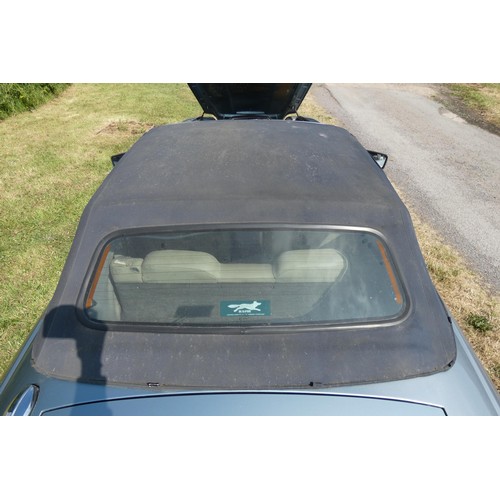 21 - Blue Jaguar XJ-S Convertible Auto, Reg L483 YKV, 1st Reg 16/05/1994, 4 speed Auto Petrol Sports 3980... 