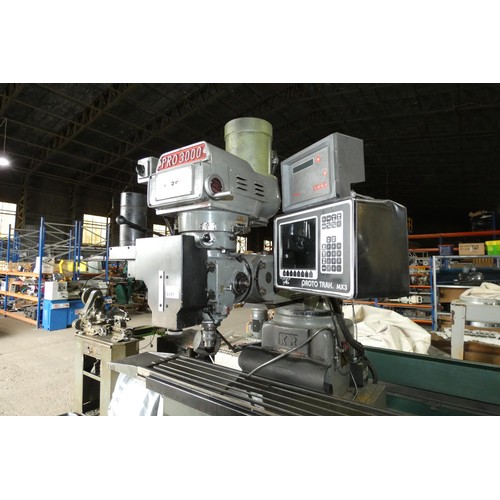 6197 - 1 x King Rich / XYZ PRO 3000 milling machine model KR-V3000SLV, 3ph, YOM 1997, fitted with an SWI Pr... 