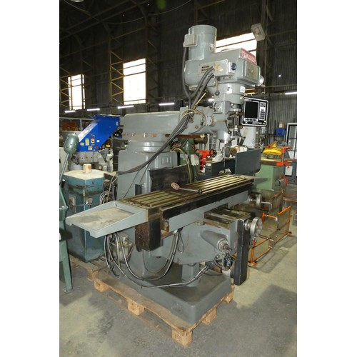 6198 - 1 x King Rich / XYZ PRO 3000 milling machine model KR-V3000SLV, 3ph, fitted with an SWI Proto TRAK M... 