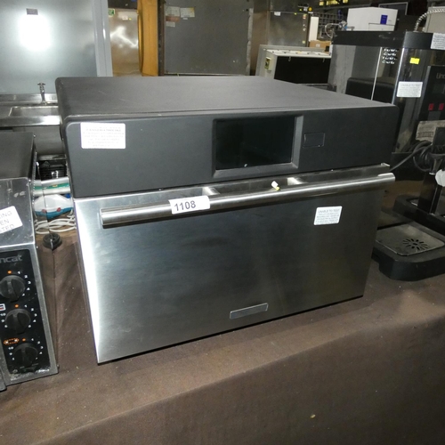 1108 - A commercial stainless steel counter top high speed combination oven with usb by X-press Chef type 4... 