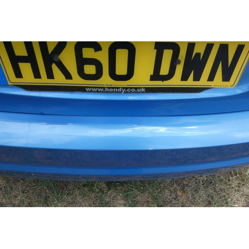 8 - Blue Ford Focus Titanium TDCI 109 5 dr hatchback. Reg: HK60 DWN, 30/12/2010, 5 speed manual Diesel 1... 