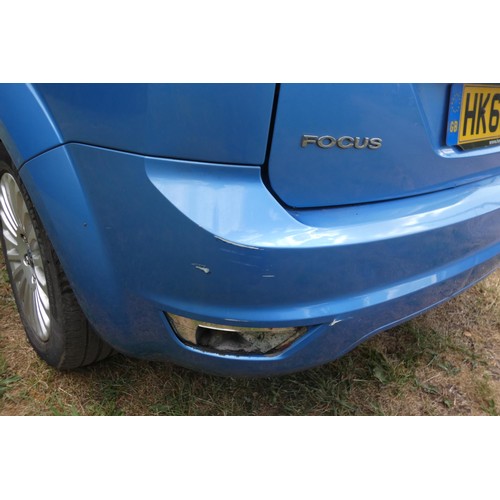 8 - Blue Ford Focus Titanium TDCI 109 5 dr hatchback. Reg: HK60 DWN, 30/12/2010, 5 speed manual Diesel 1... 