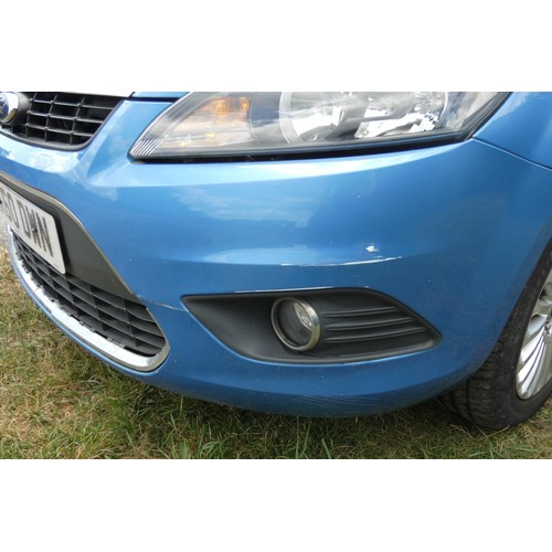 8 - Blue Ford Focus Titanium TDCI 109 5 dr hatchback. Reg: HK60 DWN, 30/12/2010, 5 speed manual Diesel 1... 