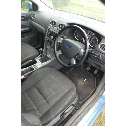 8 - Blue Ford Focus Titanium TDCI 109 5 dr hatchback. Reg: HK60 DWN, 30/12/2010, 5 speed manual Diesel 1... 