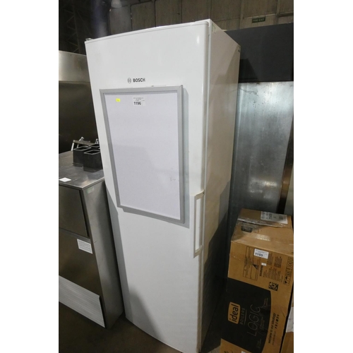 1196 - A tall upright commercial fridge by Bosch type FD9107 - trade. Tested Working