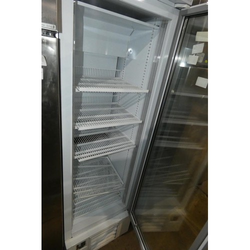 1143 - A commercial single door display fridge by Lowe type 04 - trade