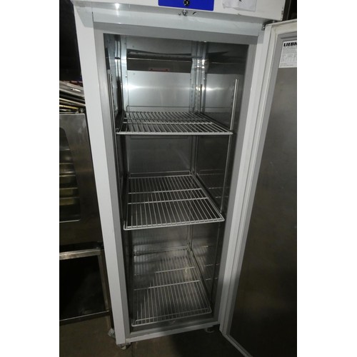 1220 - A tall single door white freezer by Liebherr type Medline-461976 - trade