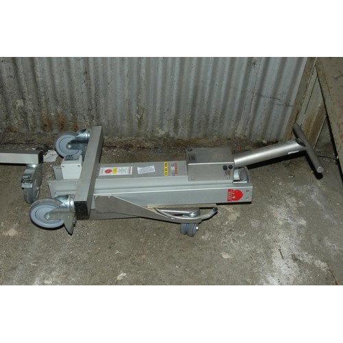 1210 - An Ergo Bear electric catering type trolley for commercial/ industrial food mixer bowls