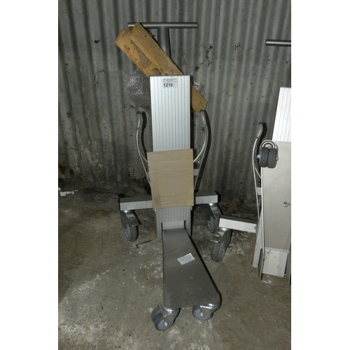 1212 - An Ergo Bear electric catering type trolley for commercial/ industrial food mixer bowls