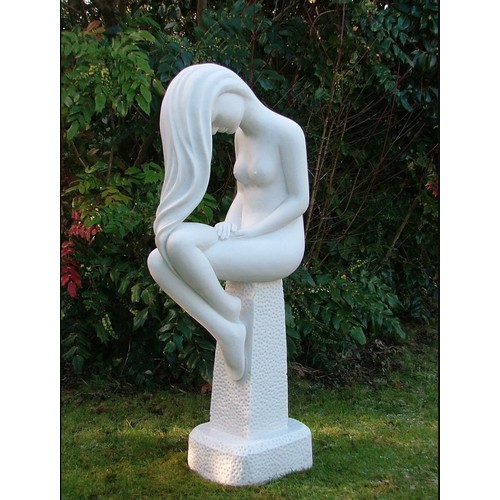 571 - 1 x Rhone Fortuna garden statue RRP £184