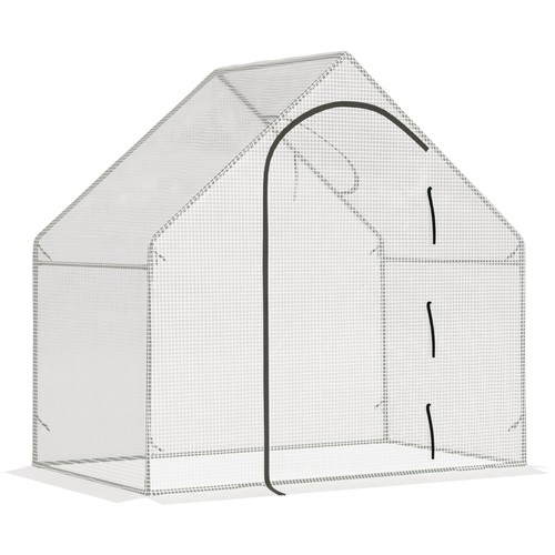 570 - 1 x Outsunny walk in portable green house RRP £33