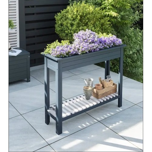 568 - 1 x Florenity Galaxy high planter with zinc tray RRP £119