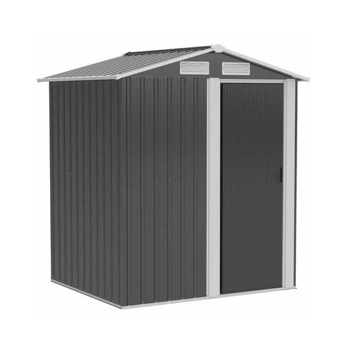 565 - An Outsunny 845-291V01 plastic tool storage shed with sliding door approx 5 x 4ft RRP £194 - Supplie... 