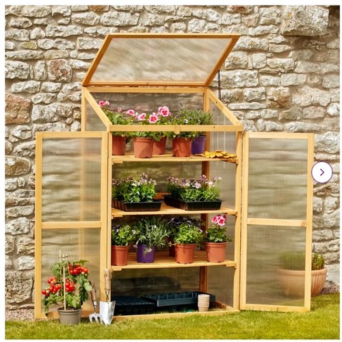 540 - 1 x Dakota Fields cold frame approx 3ft w x 2ft d RRP £119