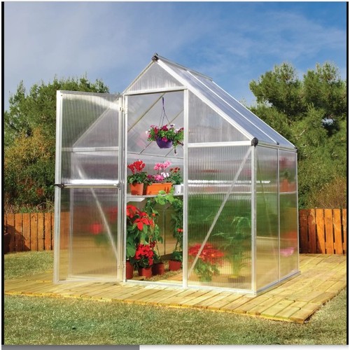 541 - 1 x Mythos 6ft w x 4ft d greenhouse RRP £355 - Supplied in two boxes and requires assembly