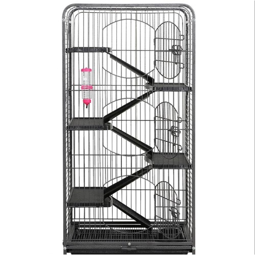 544 - 1 x Delagarza weather resistant small animal cage with ramp RRP £69