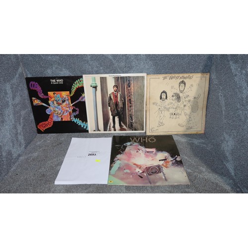 2693 - A quantity of various The Who records, please see pictures for more details