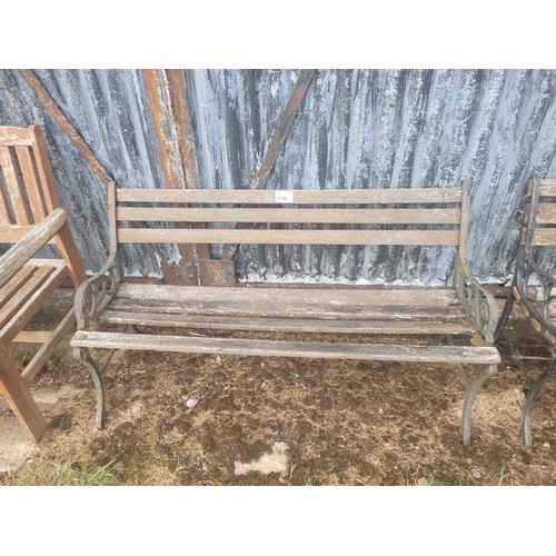 2746 - A 2 person garden bench