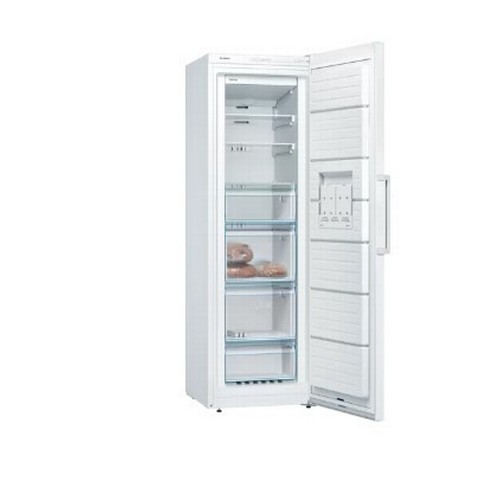 1188 - An unused freestanding tall freezer by Bosch type GSN36VWFPG. Retail approx £800