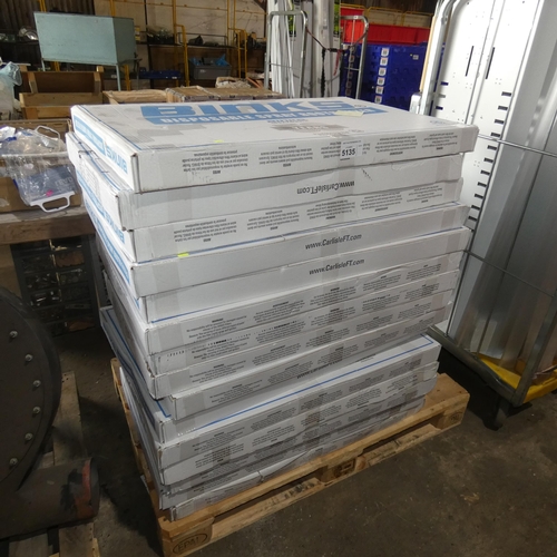 5135 - 1 pallet containing a quantity of Binks disposable spray booth filters