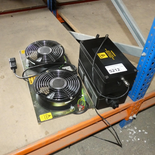 5212 - 2 x UCC power supply kits and 1 x double fan unit