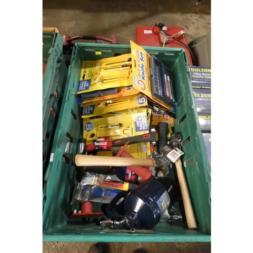 5087 - A quantity of various tools. Not practical to list in detail so please view or see photographs and p... 