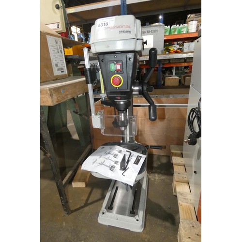 5318 - 1 x Professional AP325PD large bench top pillar drill 240v (SP020689)