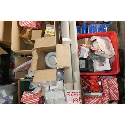 5326 - 1 pallet containing a quantity of various mainly electrical related items. Not practical to list in ... 